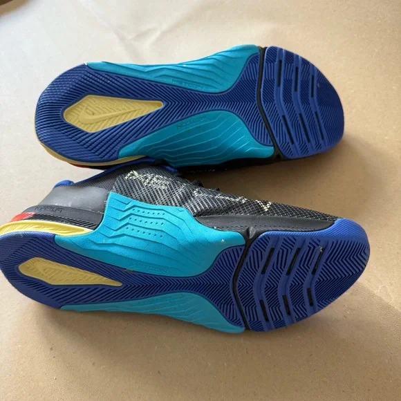 Men’s Nike Metcon 8, Anthracite Blue Lightning, size 9.5 - Picture 4 of 7